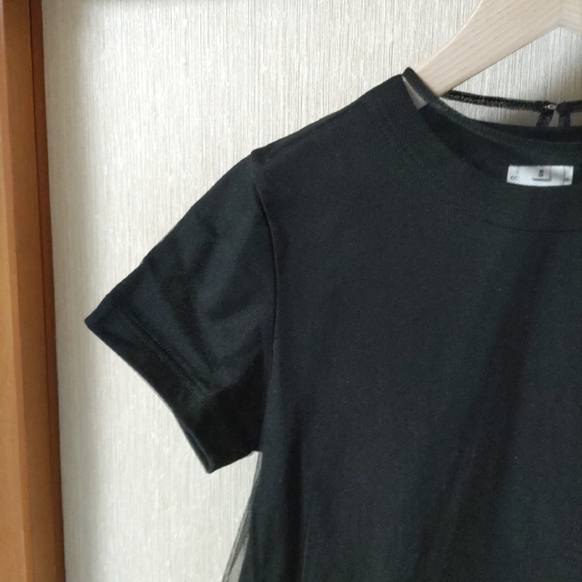 COMME des GARCONS(コムデギャルソン)の最終値下げ！noir  keininomiya　チュールＴシャツ レディースのトップス(Tシャツ(半袖/袖なし))の商品写真