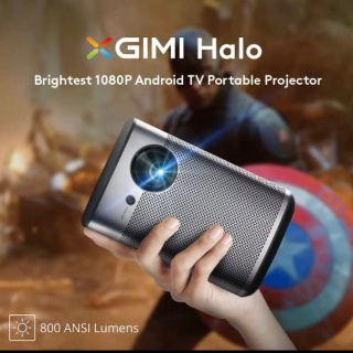 アンドロイド(ANDROID)のXGIMI Halo 高輝度 800ANSI ルーメン モバイルプロジェクター (プロジェクター)