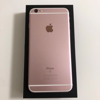 アップル(Apple)のiPhone 6s Plas 【Rose Gold】(スマートフォン本体)