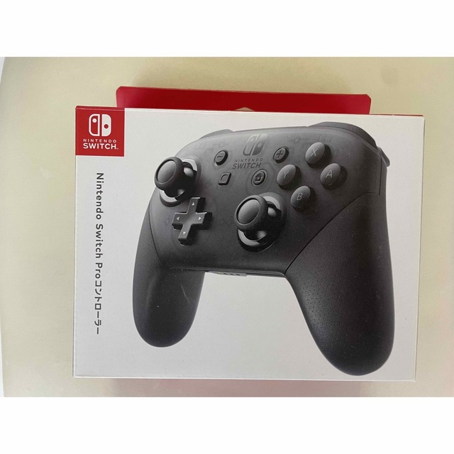 Nintendo Switch(ニンテンドースイッチ)の任天堂Switch プロコントローラー　純正品 エンタメ/ホビーのゲームソフト/ゲーム機本体(その他)の商品写真