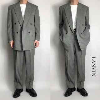 ランバン(LANVIN)のLANVIN ランバン　古着　菅田将暉スタイル　スーツ　セットアップ　ジャケット(セットアップ)