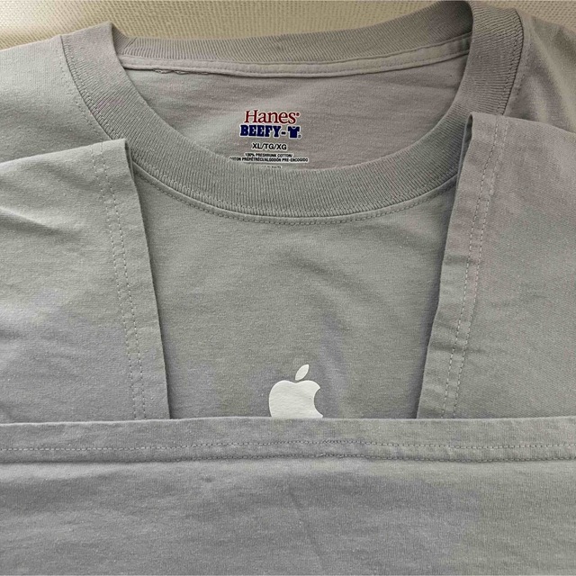 【US】Apple アップル　企業ロゴマーク　半袖Tシャツ　メンズXL 8