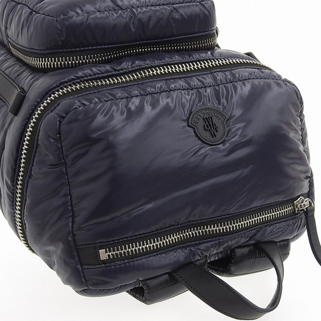 MONCLER(モンクレール)のモンクレール  バックパック リュック ダウン ナイロン×レザー  レディースのバッグ(リュック/バックパック)の商品写真