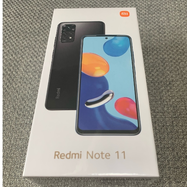 15987mm幅【新品未開封】Redmi Note 11 グラファイトグレー Xiaomi
