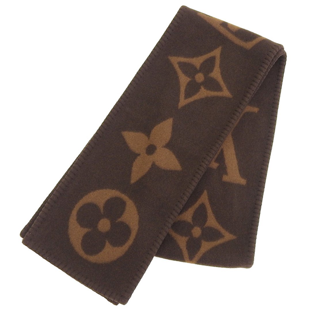 【大特価!!】 - VUITTON LOUIS ルイヴィトン LV1249 新入荷 美品 M77379 ブラウン カシミヤ マフラー エシャルプ・スイートドリーム VUITTON LOUIS マフラー+ショール