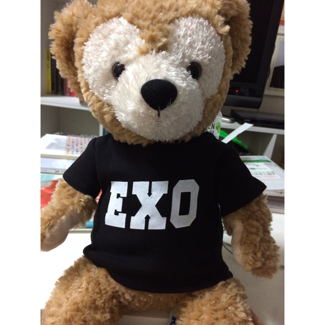 EXO(エクソ)の美品 EXO セフン ダッフィー シェリーメイ Tシャツ SEHUN 94 エンタメ/ホビーのタレントグッズ(アイドルグッズ)の商品写真