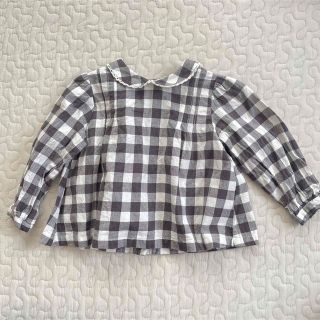 キャラメルベビー&チャイルド(Caramel baby&child )のlittle cotton clothes ブラウス 12-18m 長袖(シャツ/カットソー)