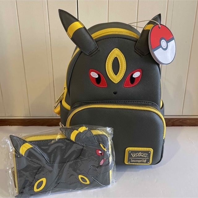 新品未使用】ポケモン ラウンジフライ ブラッキー ミニリュックと財布 ...