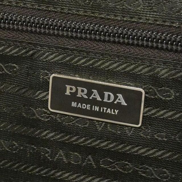 PRADA(プラダ)のプラダ ボアスキン ハンドバッグ ボストンバッグ オレンジ JJS01146 レディースのバッグ(ハンドバッグ)の商品写真