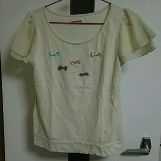 スイマー(SWIMMER)のqo＿kuru様専用 スイマー リボン付きＴシャツ(Tシャツ(半袖/袖なし))