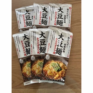 キッコーマン(キッコーマン)のキッコーマン大豆麺(かきたまチゲ風)×6袋(インスタント食品)