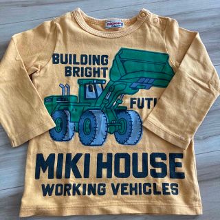 ミキハウス(mikihouse)の中古　ミキハウス  長袖Tシャツ　90(Tシャツ/カットソー)