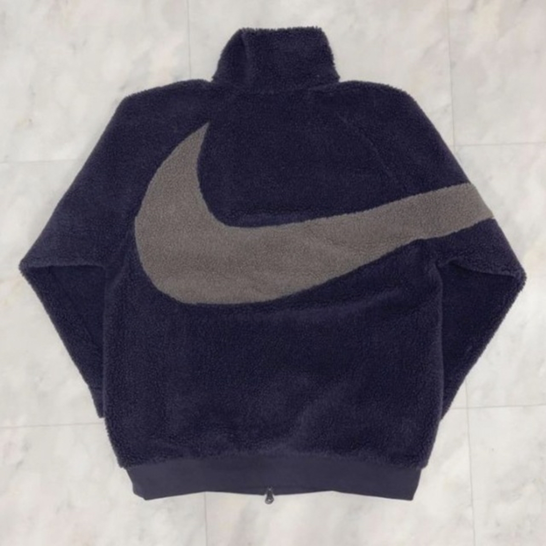 NIKE(ナイキ)のNIKE フルジップリバーシブルボアジャケット　XL メンズのジャケット/アウター(ブルゾン)の商品写真