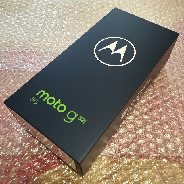 ⭐新品未開封⭐Motorola moto g52j 5G インクブラック♪