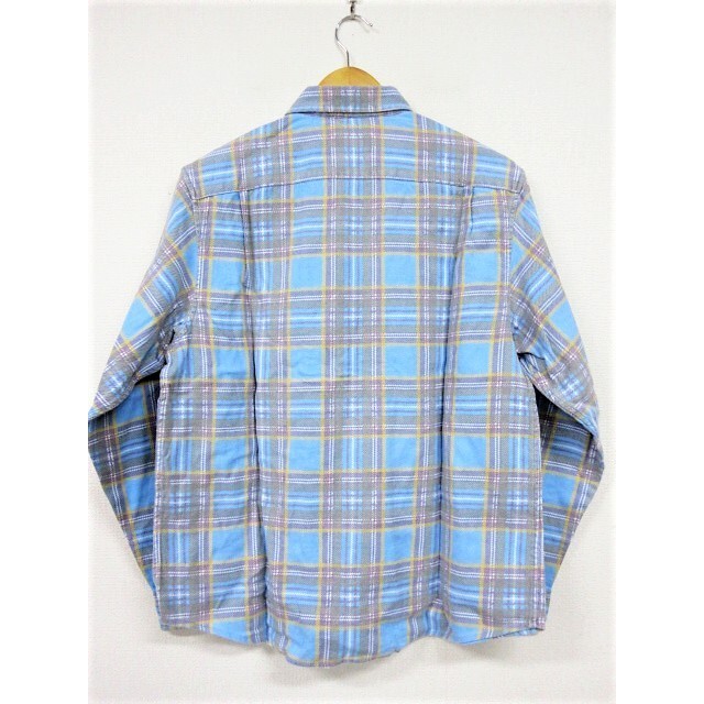 Supreme(シュプリーム)のSUPREME シュプリーム 20SS Printed Plaid Shirt チェック フランネル 長袖シャツ ライトブルー 正規品 / 24221 メンズのトップス(シャツ)の商品写真