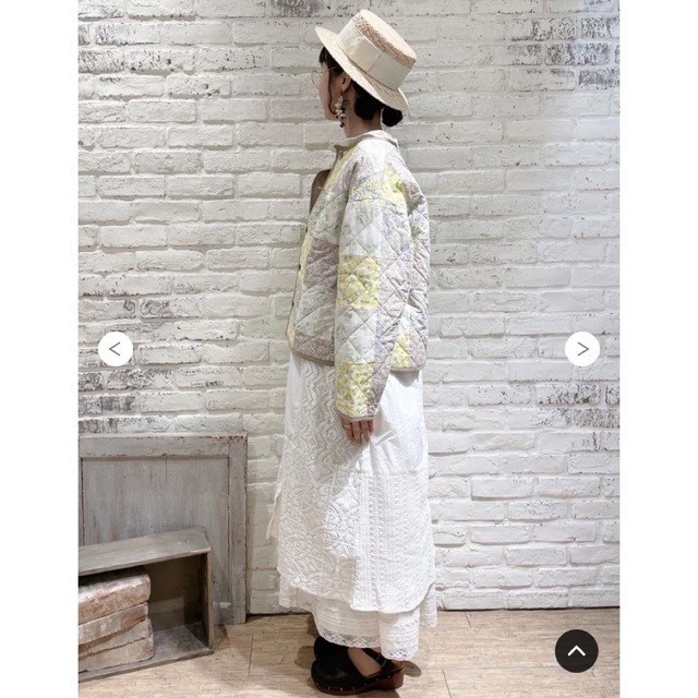 今季☆カタログ掲載 ツハル 花柄パッチワークジャケット イエロー 新品