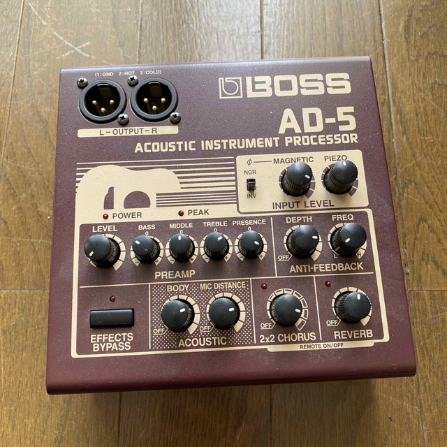 BOSS AD-5 acoustic instrument processor