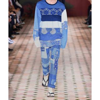 JUNYA WATANABE MAN - JUNYA WATANABE MAN 15SS デニム 刺子パンツの