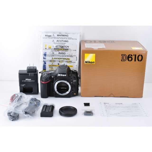 DL03 Nikon D610 Digital SLR Camera 元箱付-