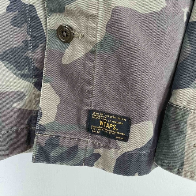 W)taps(ダブルタップス)のwtaps EX33 HBT LS 02 SIERRA ダブルタップス カモフラ メンズのトップス(シャツ)の商品写真