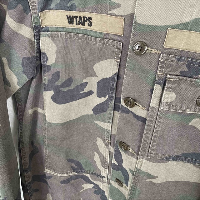 W)taps(ダブルタップス)のwtaps EX33 HBT LS 02 SIERRA ダブルタップス カモフラ メンズのトップス(シャツ)の商品写真