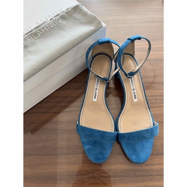 マノロブラニク MANOLO BLAHNIK サンダル 37 半額商品 14210円引き www ...