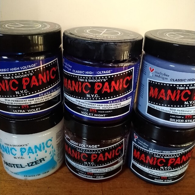 MANIC PANIC(マニックパニック)のマニックパニック　6個セット コスメ/美容のヘアケア/スタイリング(ヘアケア)の商品写真
