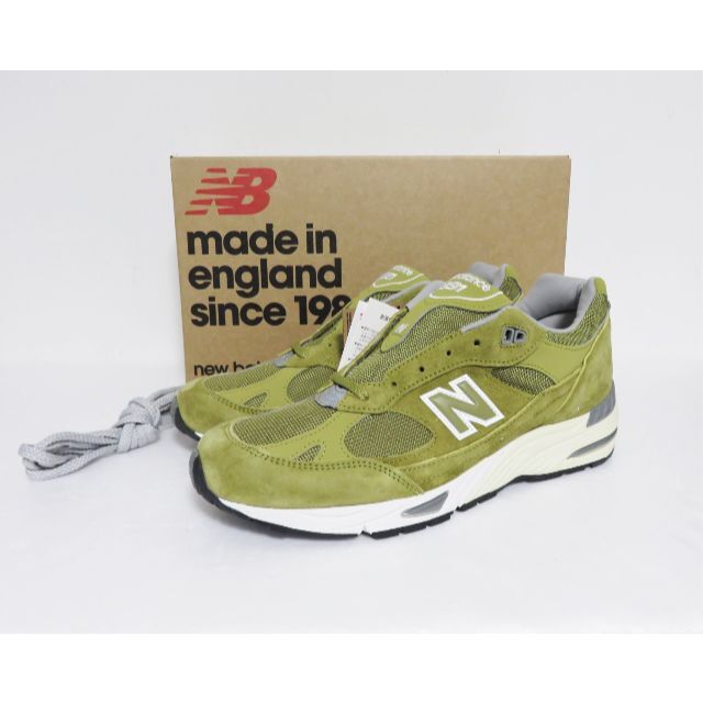 新品 New Balance M991GGW 27.5 モスグリーン - スニーカー