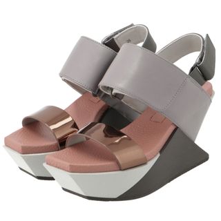 ユナイテッドヌード(UNITED NUDE)のユナイテッド ヌード UNITED NUDE サンダル ウェッジソール DELTA WEDGE SANDAL 靴 レディース シューズ 104137621613 0007 0003(サンダル)