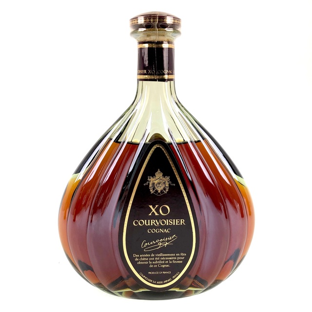 未開封★COURVOISIER【クルボアジェ】 XO グリーン/ナポレオン 旧ラベル コニャック 2本セット 700ml