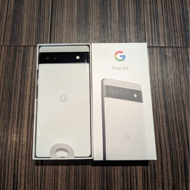 Google Pixel(グーグルピクセル)の新品 ★Google Pixel6a★ Chalk 128GB ホワイトあ スマホ/家電/カメラのスマートフォン/携帯電話(スマートフォン本体)の商品写真