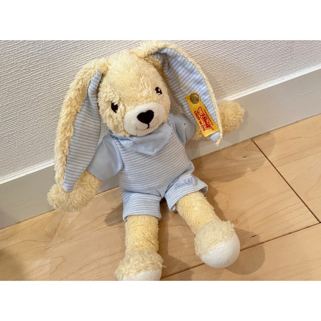 Steiff - シュタイフ ぬいぐるみ うさぎのホッペルちゃん ブルーの通販