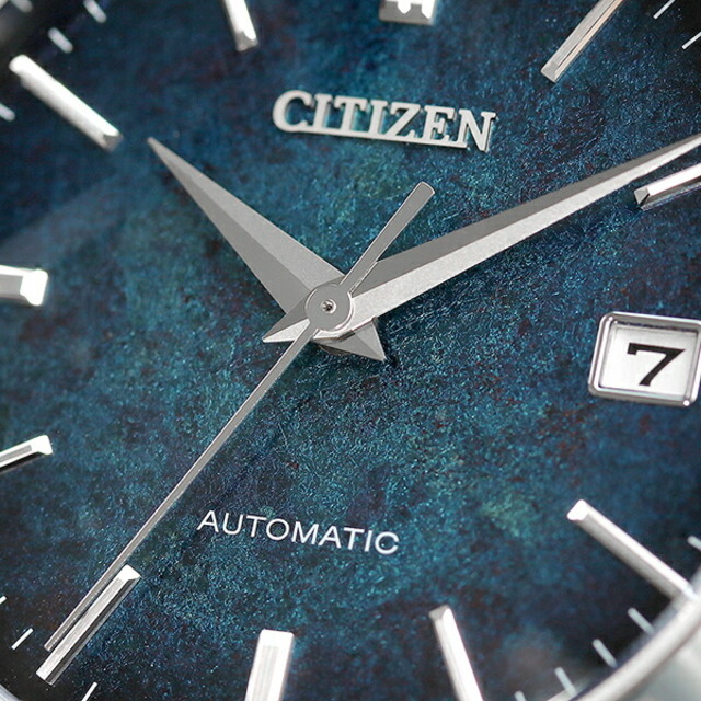 シチズン CITIZEN 腕時計 メンズ NB1060-12L コレクション メカニカル 銀箔漆文字盤モデル CITIZEN COLLECTION 自動巻き（9011/手巻付き） ネイビー（瑠璃色）xネイビー アナログ表示