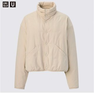 ユニクロ(UNIQLO)の【最終】UNIQLO Uウォーマージャケット【アイボリー】(ダウンジャケット)