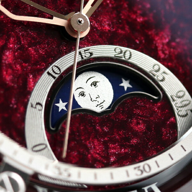 シチズン CITIZEN 腕時計 レディース EZ2002-01W カンパノラ ムーンフェイズコレクション 燈寧 あかね CAMPANOLA MOONPHASE COLLECTION クオーツ レッド（漆塗り）xレッド アナログ表示
