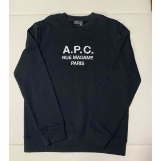 アーペーセー(A.P.C)のA.P.C. アーペーセー スウェット 黒 Mサイズ(スウェット)