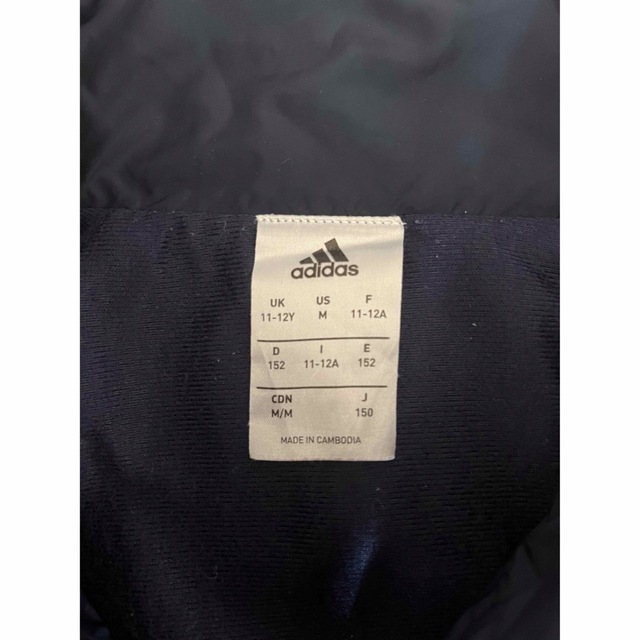 adidas(アディダス)のアディダス　ウインドブレーカー　150 キッズ/ベビー/マタニティのキッズ服男の子用(90cm~)(ジャケット/上着)の商品写真