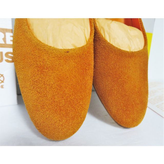 MAISON EUREKA(メゾンエウレカ)のMAISON EUREKA SOFT SLIP ON SHOES 37 オレンジ レディースの靴/シューズ(ハイヒール/パンプス)の商品写真