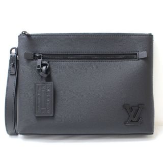 ルイヴィトン(LOUIS VUITTON)のLOUIS VUITTON ルイ・ヴィトン ポシェット・IPAD クラッチバッグ ブラック M69837 IC メンズ【中古】【美品】(セカンドバッグ/クラッチバッグ)