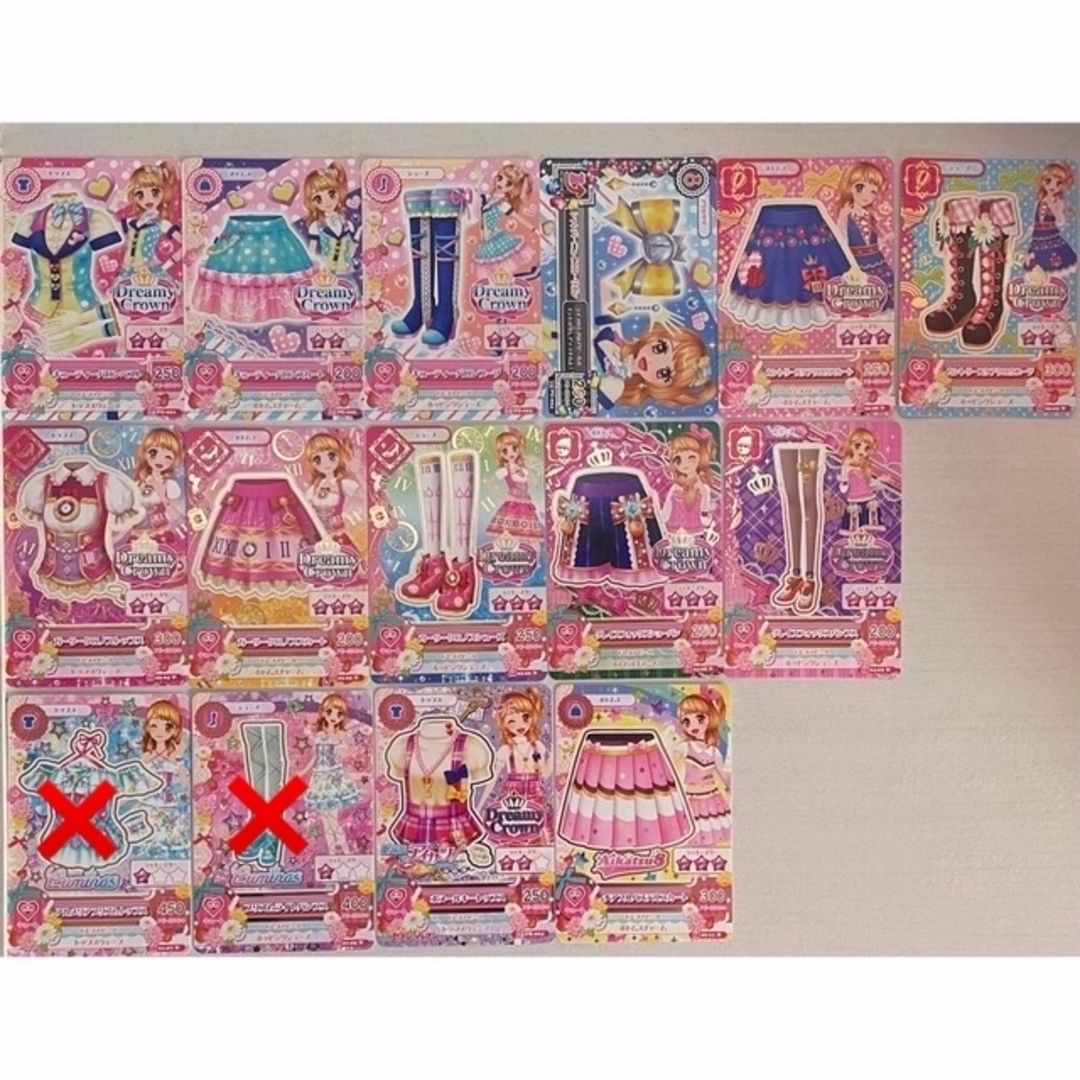 アイカツ!(アイカツ)のアイカツカード 初期 大空あかり セット エンタメ/ホビーのアニメグッズ(カード)の商品写真