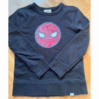 ギャップキッズ(GAP Kids)の【中古】GAP スパイダーマン スウェット 8Y 130cm(Tシャツ/カットソー)