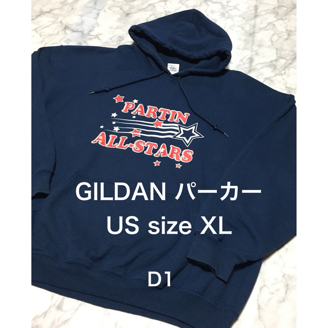 GILDAN(ギルタン)の【レア】US古着 XLビッグサイズ GILDANメンズパーカー メンズのトップス(パーカー)の商品写真