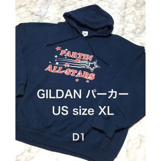 ギルタン(GILDAN)の【レア】US古着 XLビッグサイズ GILDANメンズパーカー(パーカー)