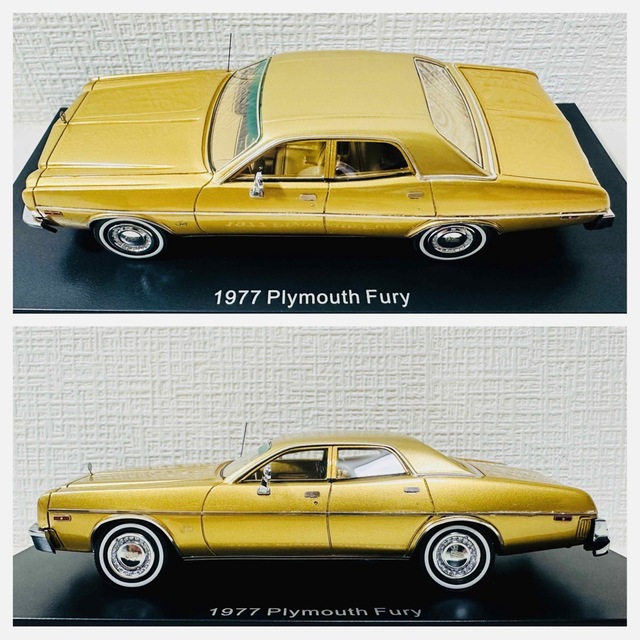 Neoネオ/'77 Plymouthプリムス Furyフューリー 1/43 絶版