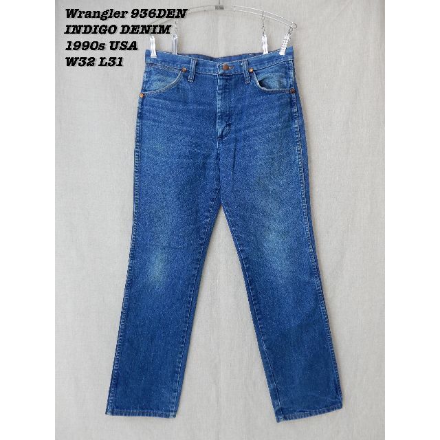 Wrangler 936DEN JEANS USA 1990s W32 L31