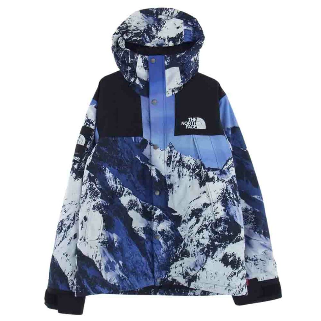 Supreme シュプリーム ジャケット 17AW NP61701I × THE NORTH FACE ノースフェイス Mountain Parka 雪山 マウンテン パーカ ナイロン シェル ジャケット マルチカラー系 M【美品】