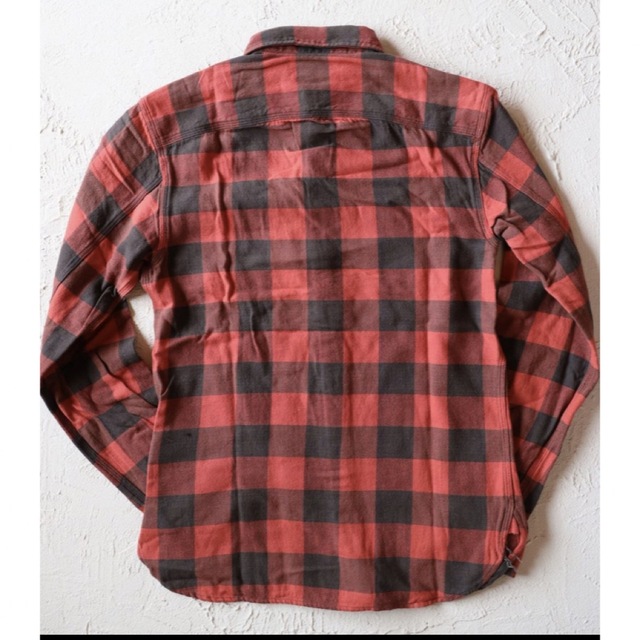 割引価格 rrl シャツ ダブルアールエル シャツ プラッド ブラッシュド