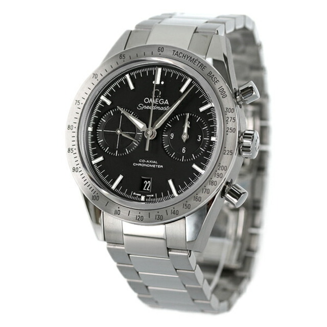 OMEGA - オメガ 腕時計 メンズ 331-10-42-51-01-001 OMEGA 自動巻き（Cal.9300/手巻き付） ブラックxシルバー アナログ表示