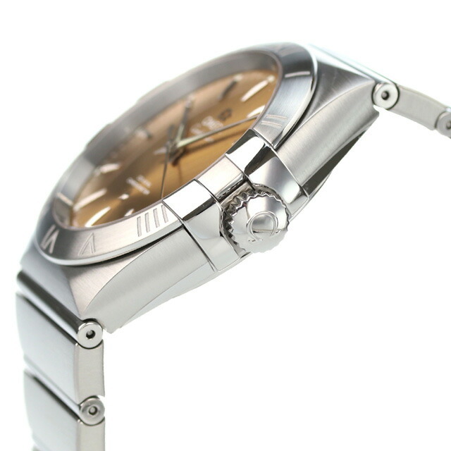 オメガ OMEGA 腕時計 メンズ 123.10.38.21.10.001 コンステレーション 37mm CONSTELLATION 37mm 自動巻き（8500） ブラウンxシルバー アナログ表示