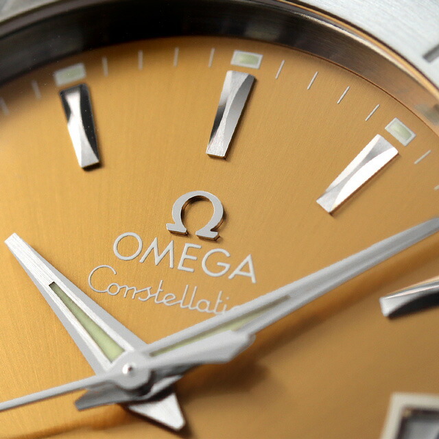 オメガ OMEGA 腕時計 メンズ 123.10.38.21.10.001 コンステレーション 37mm CONSTELLATION 37mm 自動巻き（8500） ブラウンxシルバー アナログ表示